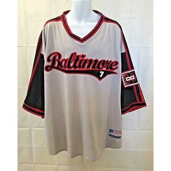 Baltimore #7 Legendary Classic Jersey Underdawg Team Apparel Spellout Sports 6X - Picture 2 of 10